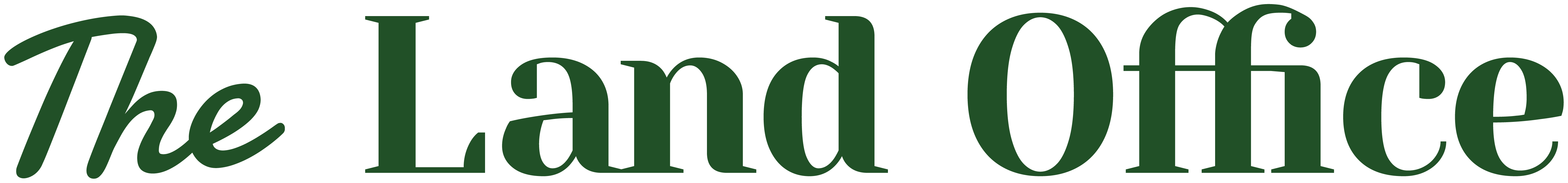 The Land Office Logo